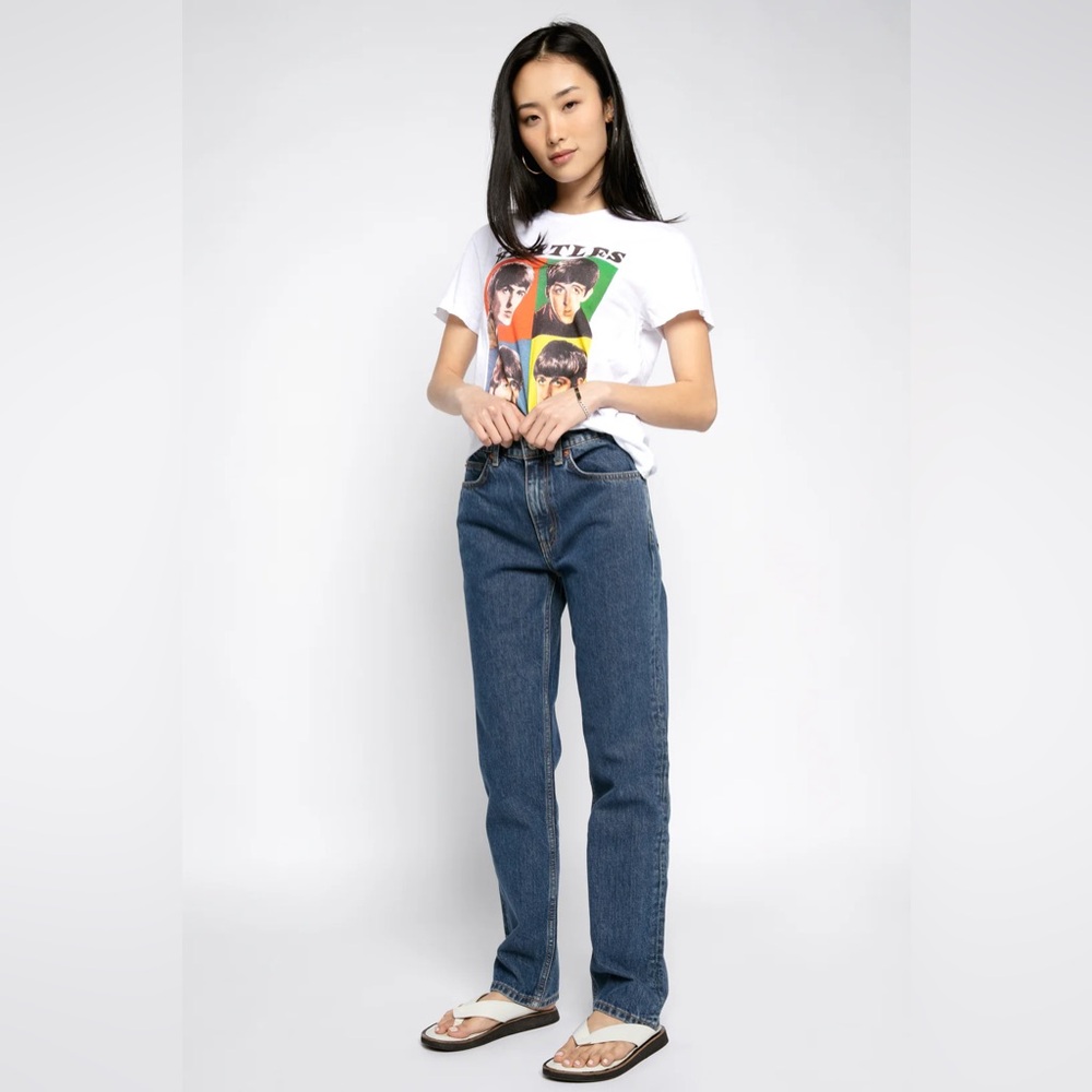 NWT Re/done x Levi’s Indigo 70’s Straight Jeans
